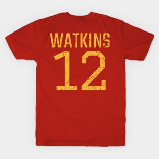 JuJu Watkins Gold Distressed Jersey Number 12 JERSEY-2 T-Shirt